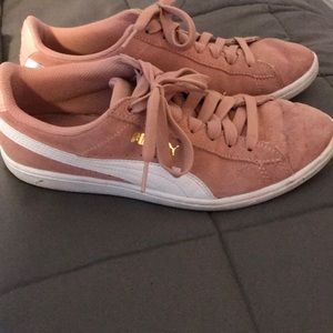 Puma pink sneakers